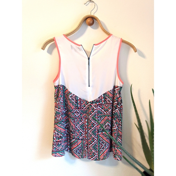 Geometric blouse - Picture 3 of 3